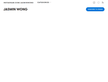 Tablet Screenshot of jasminwong.com